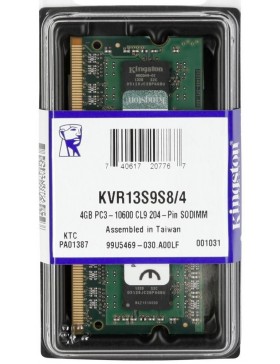 MEMORIA 4GB DDR3 PC1333Mhz (PC3-10600) - M43